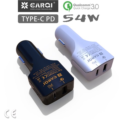车载充电器 pd快充 QC3.0+TypecDC60L09