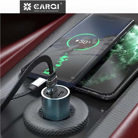 53W金属车充A+C双口