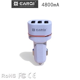 三口USB车载充电器 DC48L05