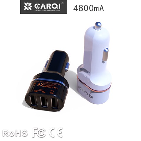 三口USB车载充电器 DC48L05